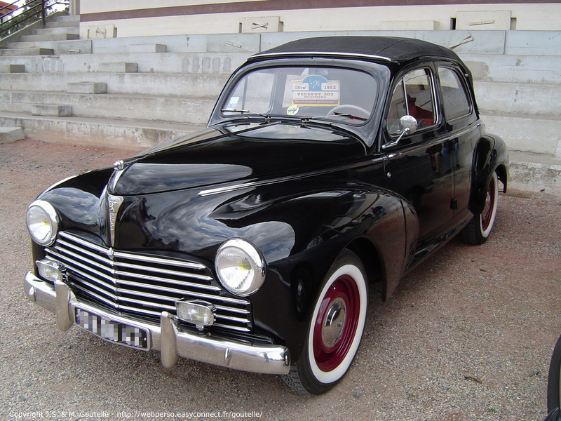 Peugeot 203 d couvrable