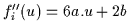 $f''_i(u)=6a.u+2b$