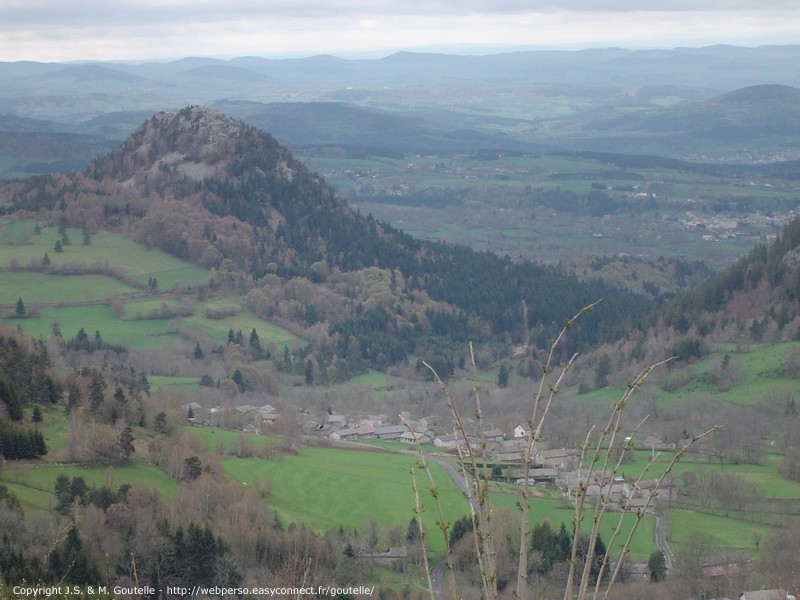 Panorama sur le bassin du Puy