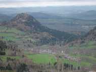 Panorama sur le bassin du Puy