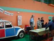 Le stand du club des Amis de la 2CV