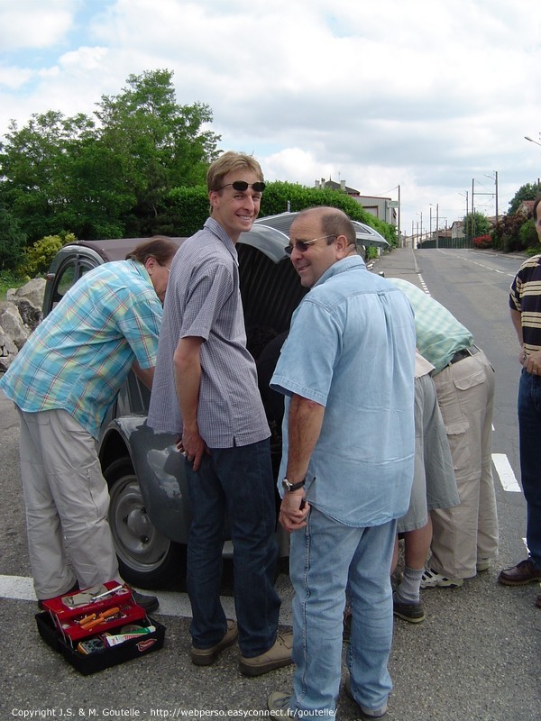 Changement de bobine inopiné