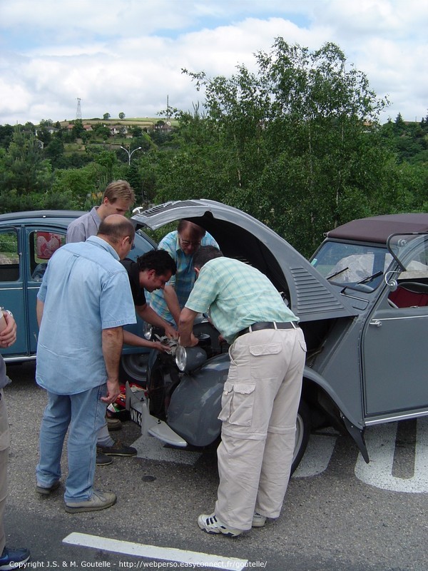 Changement de bobine inopiné