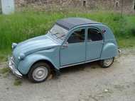 2CV AZA 1963 Bleu Monte-Carlo