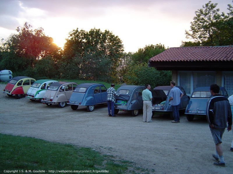 Arrivée au gîte de Pavezin pour la nuit