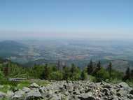 Vue sur la vallée du Rhône