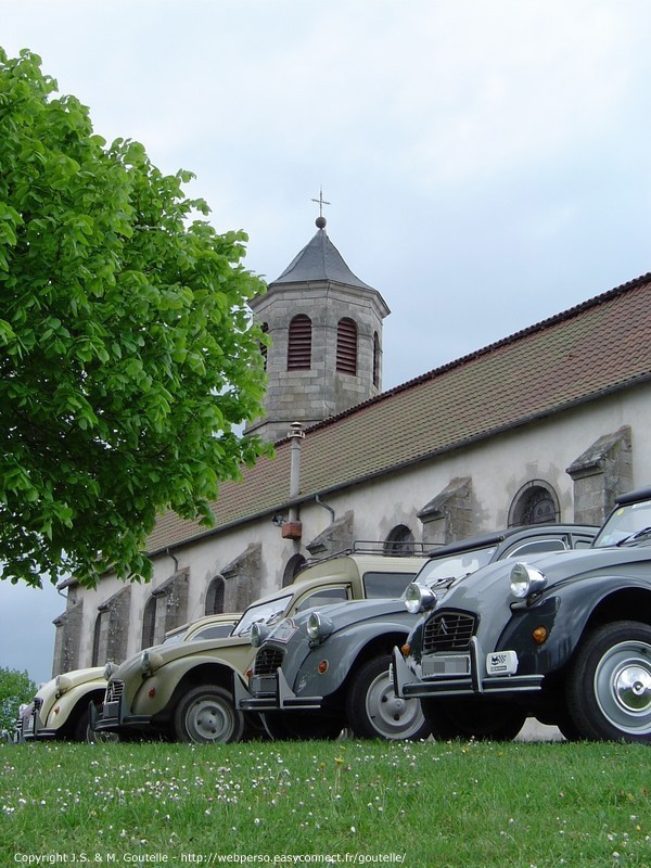 Dans le village de Crocq