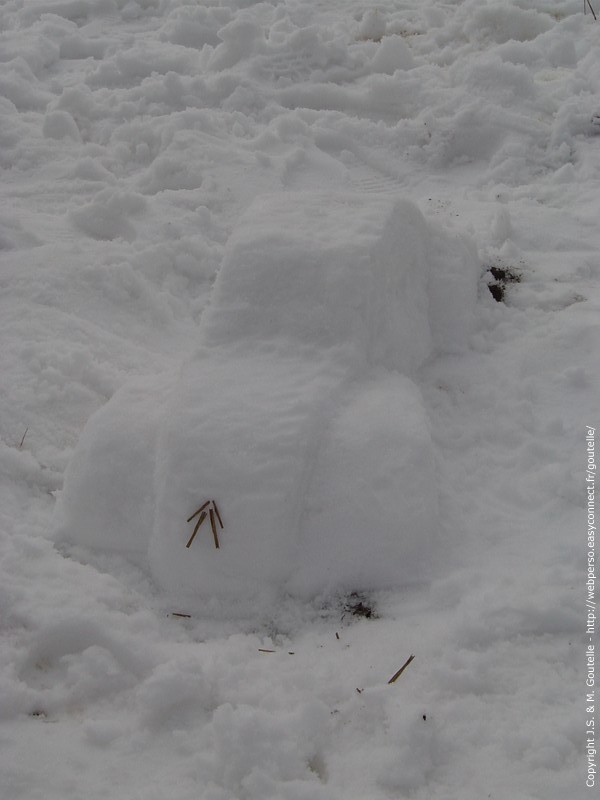 La 2CV de neige