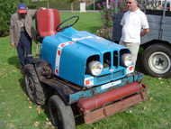 Mini-tracteur avec un moteur de 2CV