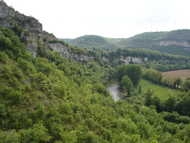 Les gorges de l'Aveyron