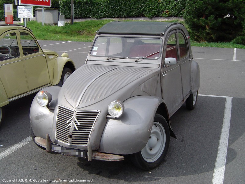 2CV 1957 dans son jus