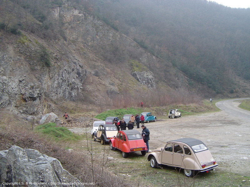 Dans les gorges de la Cance