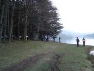 Pause au barrage du Ternay