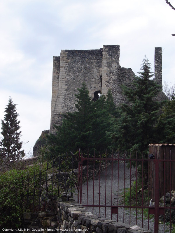 Le château de Rochemaure