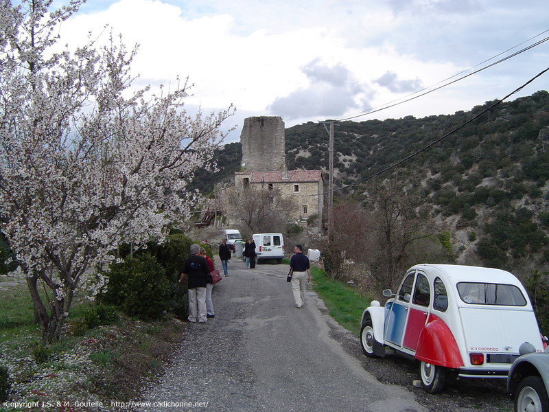 Le village de Rochecolombe