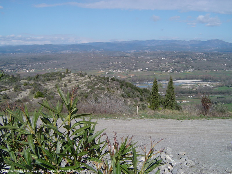 Depuis le Rocher de Sampzon