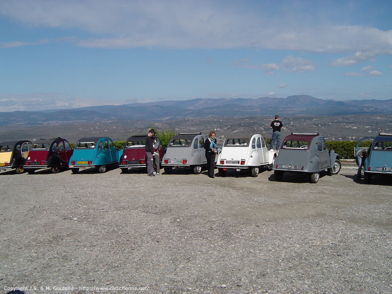 Sur le Rocher de Sampzon