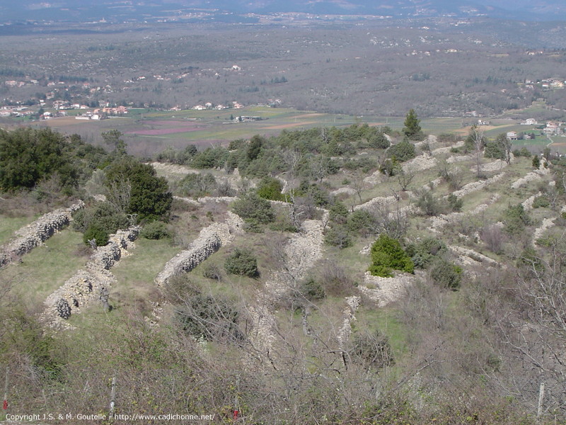 Depuis le Rocher de Sampzon