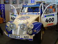 2CV 4×4 « Bi-Bip » du Méhari Club Cassis pour le Paris-Dakar