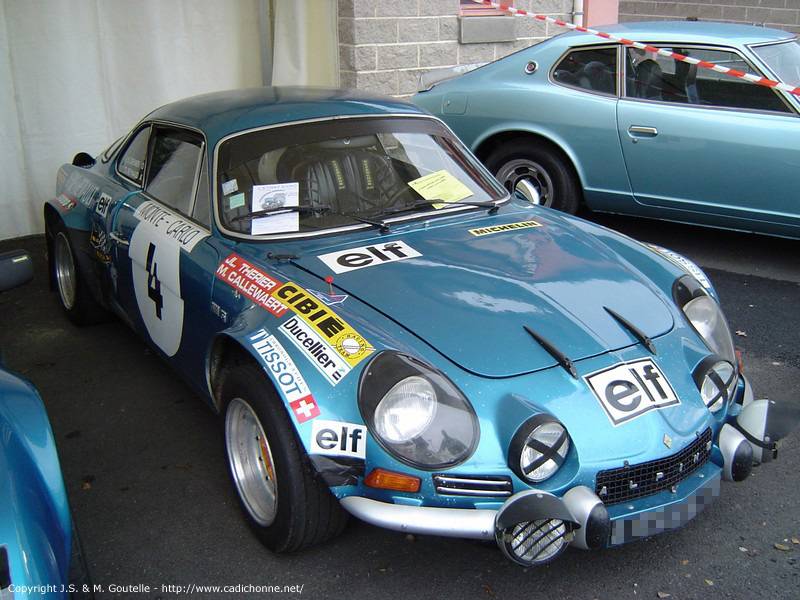 Alpine A110 de Jean-Luc Terrier