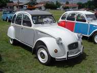 2CV Dolly blanche et grise