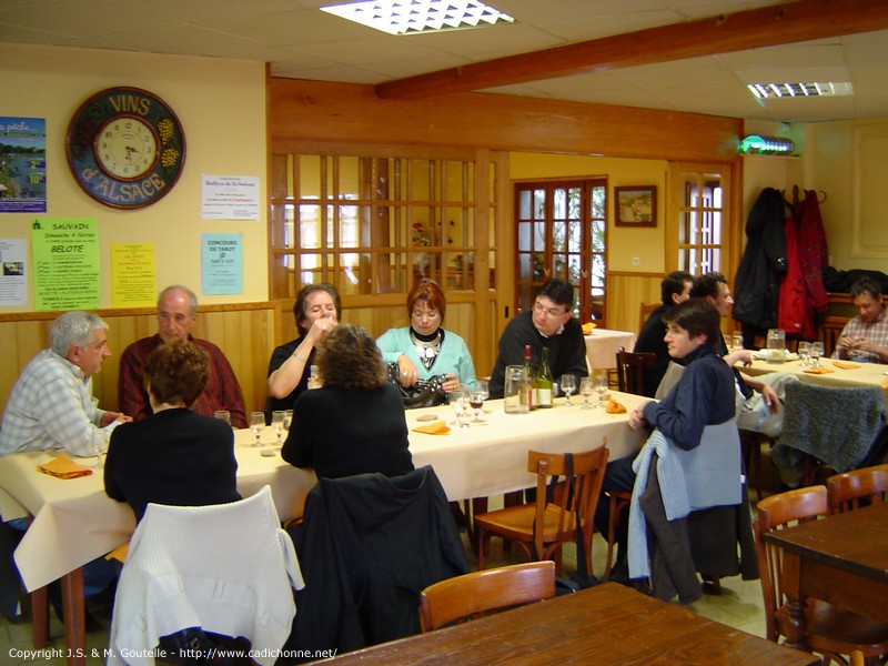 Repas à Sauvain