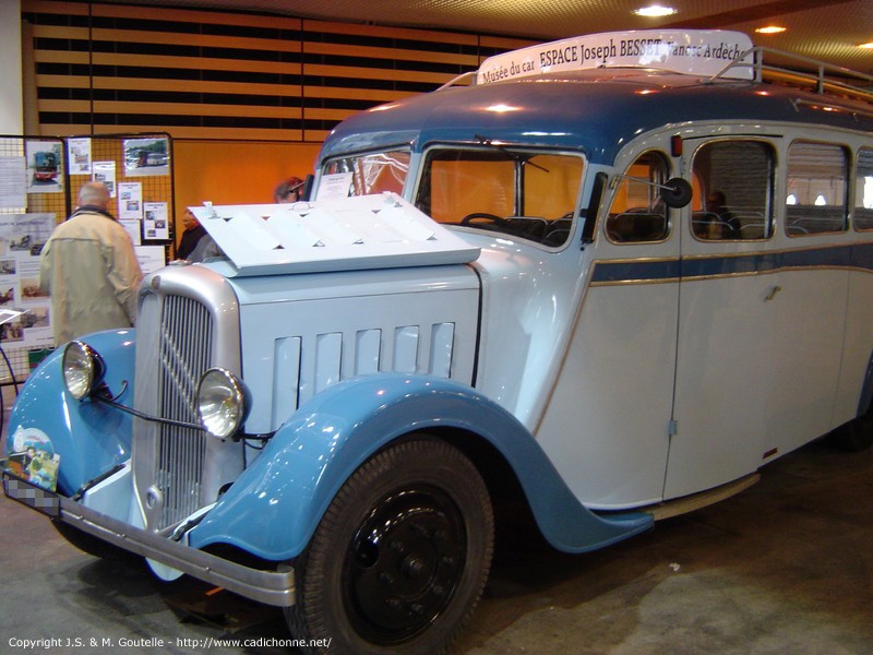 Autocar Joseph Besset Citroën P32