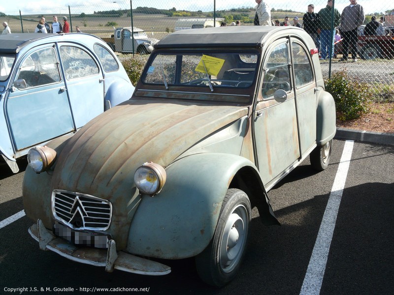 Sur le parking