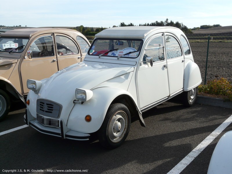 Sur le parking