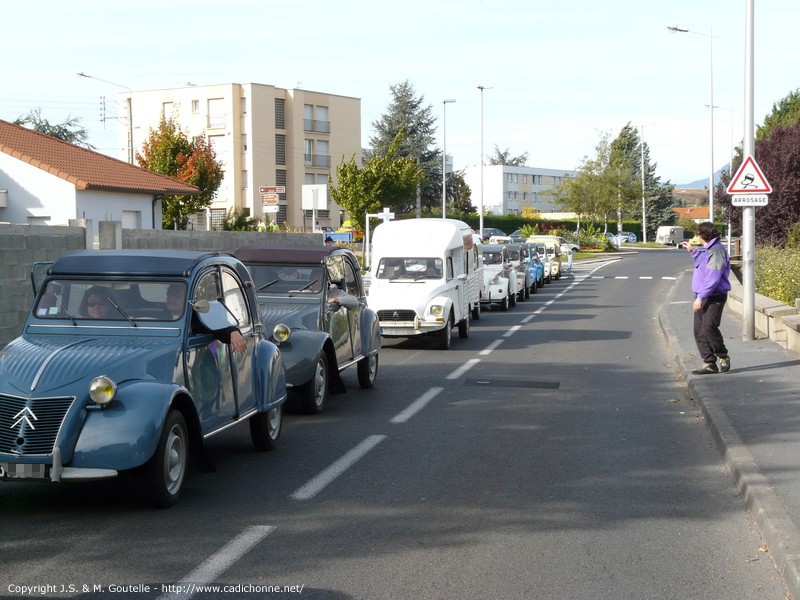 Pendant le défilé