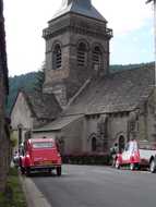 Avant la bénédiction des 2CV