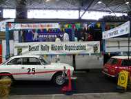 Le stand du Bessat Rally Historic