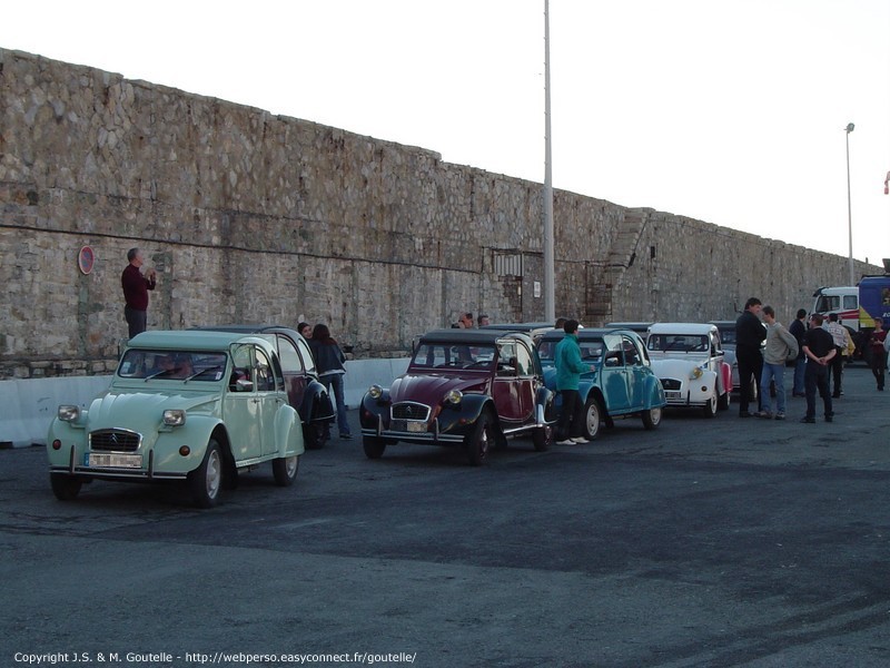 Sur le port de Bastia