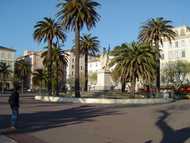 La place St-Nicolas de Bastia