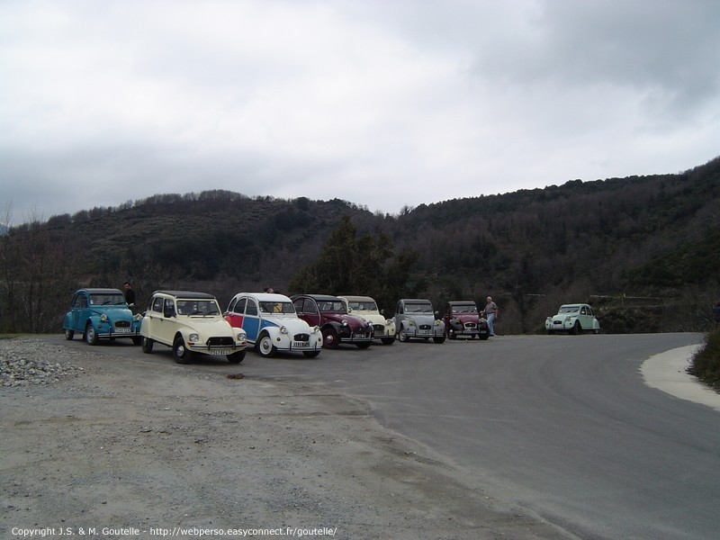 Dans le col d'Arcarota