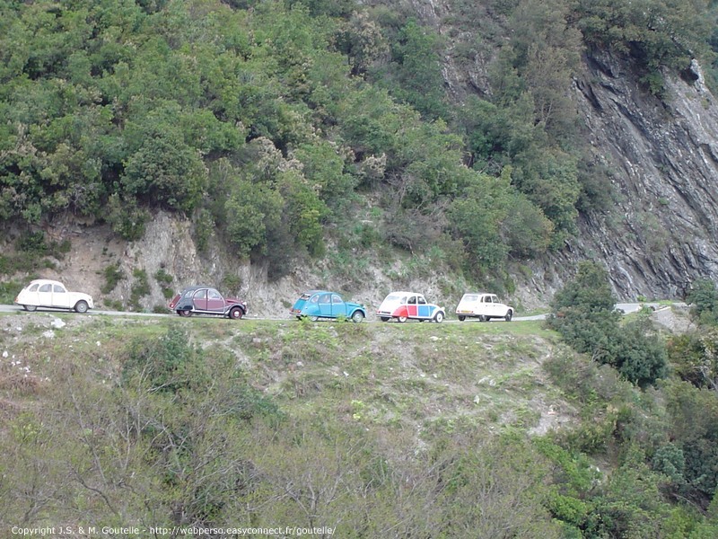 Sur la route de la corniche