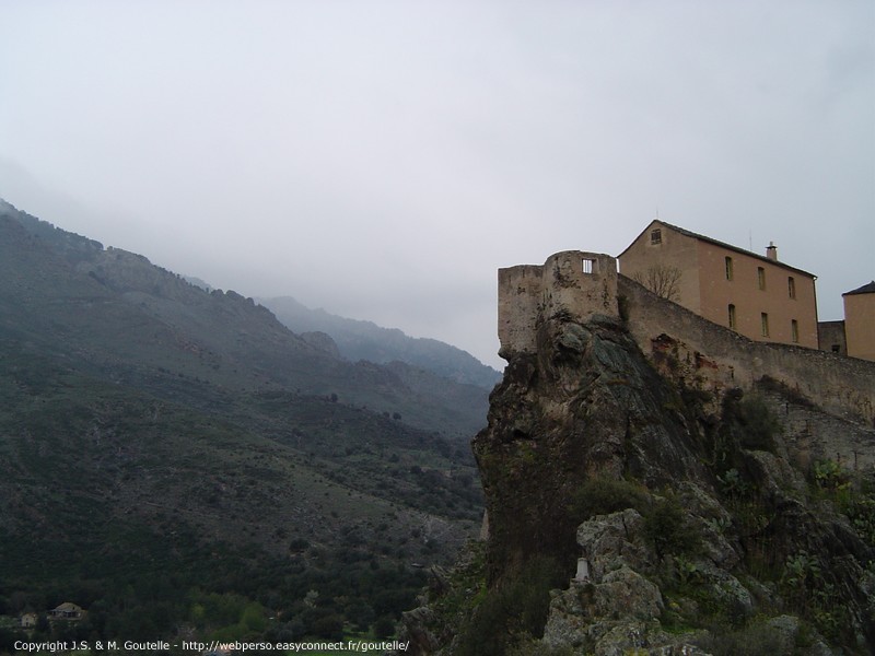 La citadelle de Corte