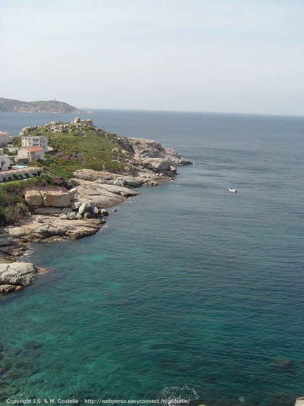 Depuis la citadelle de Calvi